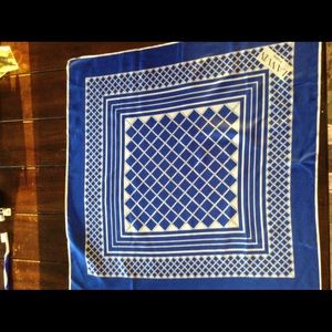 Vintage Lanvin Paris silk scarf
